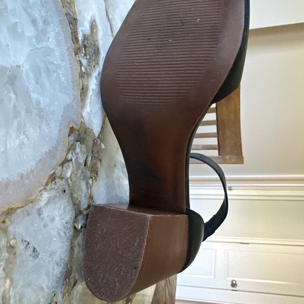 Steve Madden Leather Black Heels - Picture 6 of 6